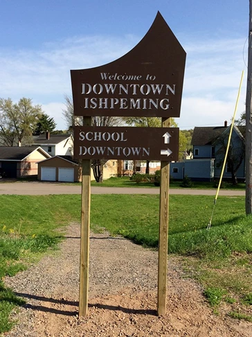 Post & Panel Signs | Government and Municipal Signs | Ishpeming | Custom Directional sign Post & Panel Signs | Government and Municipal Signs | Ishpeming | Custom Directional sign