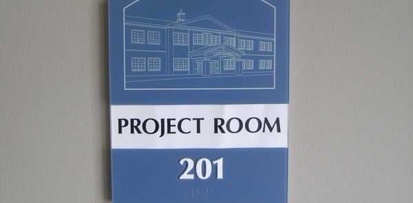 Room identification signs