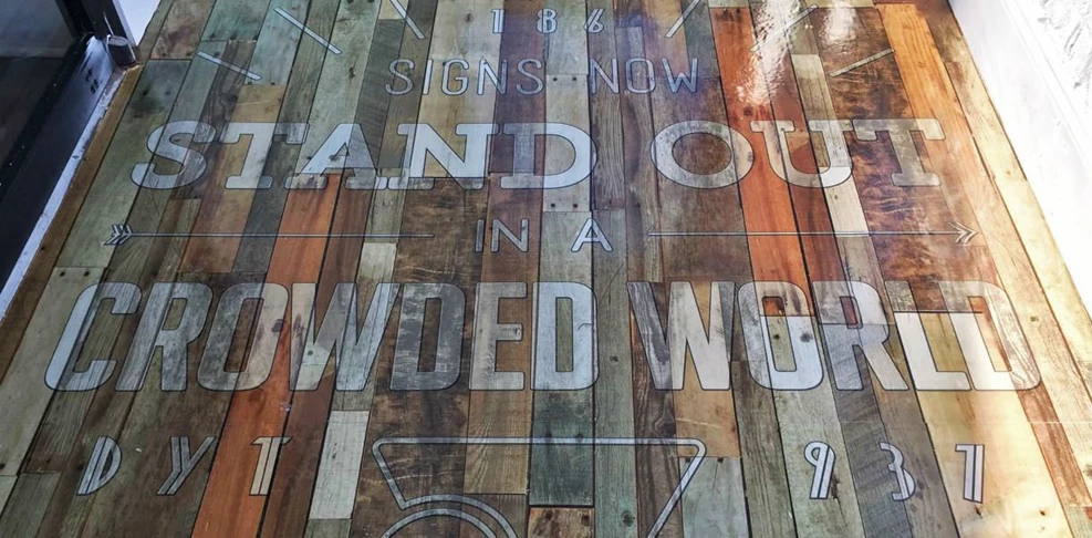 Floor Graphics in Negaunee Floor Graphics in Negaunee