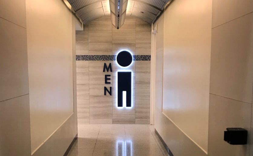 bathroom sign