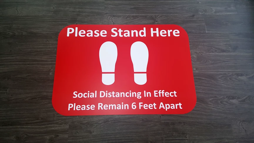 Social Distancing Signs Social Distancing Signs